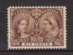 Canada #55 VF+/NH  **With Certificate**