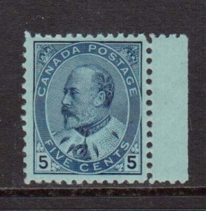 Canada #91 VF/NH Margin Copy **With Certificate**