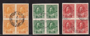 Catalog: #136 - #138 XF Used Block Set Each With CDS Cancel
