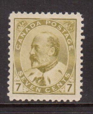 Canada #92 XF/NH Gem  **With Certificate**