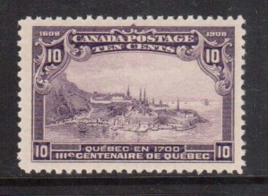 Canada #101 XF/NH  **With Certificate**