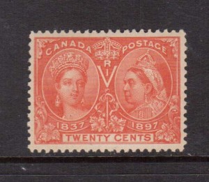 Canada #59 XF/NH Gem  **With Certificate**