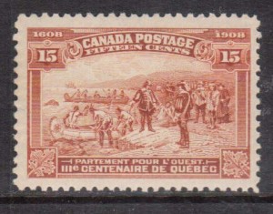 Canada #102 VF/NH  **With Certificate**