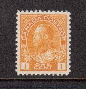 Canada #105 XF/NH Gem **With Certificate**