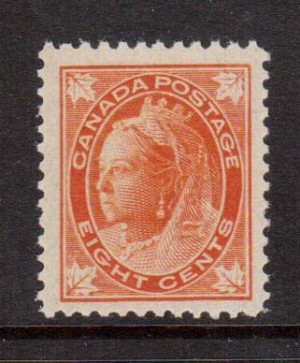 Canada #72 XF/NH **With Certificate**