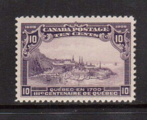 Canada #101 VF/NH  **With Certificate**