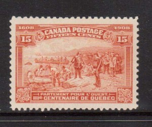 Canada #102 XF/NH Gem  **With Certificate**