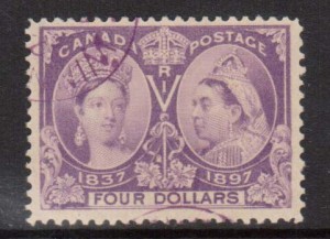 Canada #64 VF Used With Winnipeg Magenta Cancel  **With Certificate**