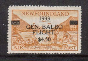 Newfoundland #C18 VF/NH  **With Certificate**