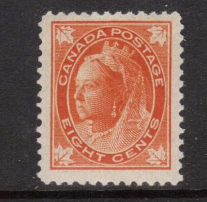 Canada #72 VF/NH Jumbo  **With Certificate**