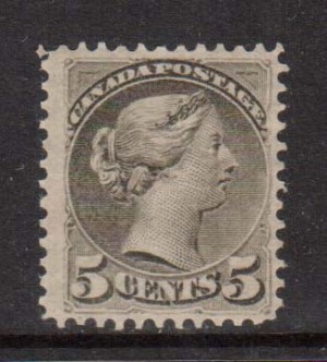 Canada #38 VF/NH **With Certificate**