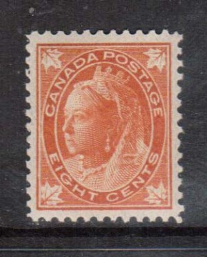 Canada #72 XF/NH Gem **With Certificate**