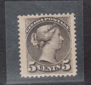 Canada #42 XF/NH **With Certificate**