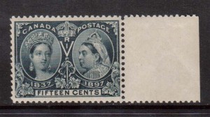 Canada #58 XF/NH **With Certificate**