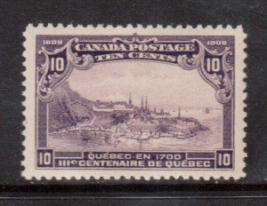 Canada #101 XF/NH Gem **With Certificate**