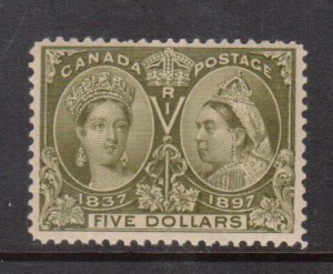 Canada #65 VF/NH **With Certificate**