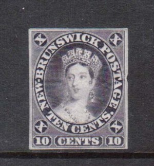 New Brunswick #9TCi Die Proof In Slate Violet Variety **With Cert.**