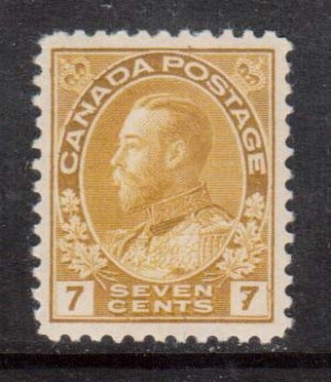 Canada #113 XF/NH Gem **With Certificate**