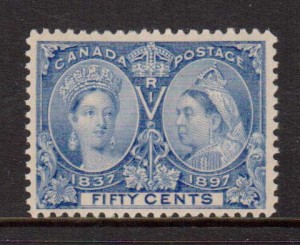 Canada #60 VF/NH **With Certificate**