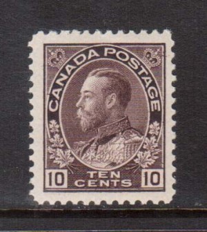 Canada #116 XF/NH **With Certificate**