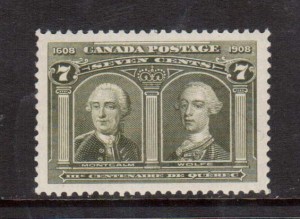 Canada #100 XF/NH Gem **With Certificate**