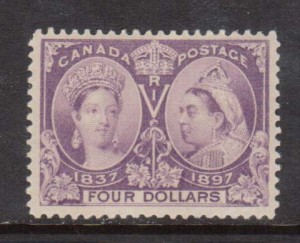 Canada #64 VF+/NH **With Certificate**