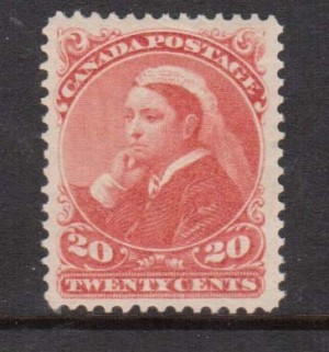 Canada #46 VF/NH **With Certificate**