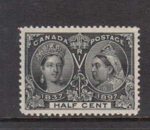 Canada #50 XF/NH Gem **With Certificate**