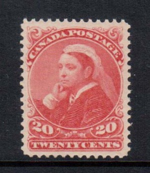 Canada #46 XF/NH Gem **With Certificate**