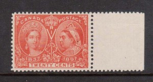 Canada #59 XF/NH **With Certificate**