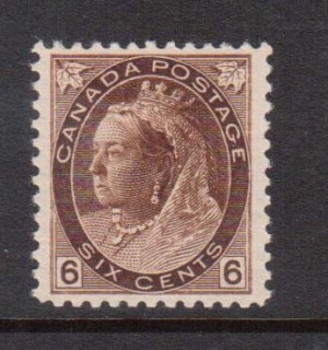 Canada #80 XF/NH Gem **With Certificate**