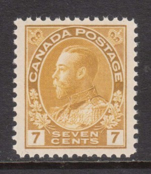 Canada #113 XF/NH Gem **With Certificate**