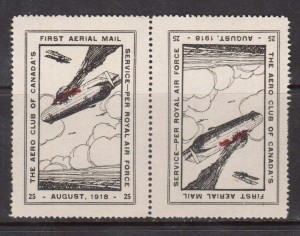 Canada #CLP2d XF/NH Tete Beche Pair With Wide Gutter **With Cert.**