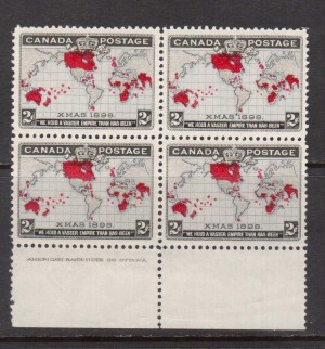 Canada #85i XF/NH Plate Block **With Certificate**