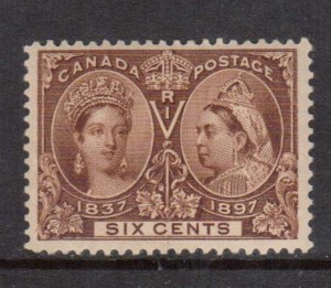 Canada #55 VF/NH **With Certificate**