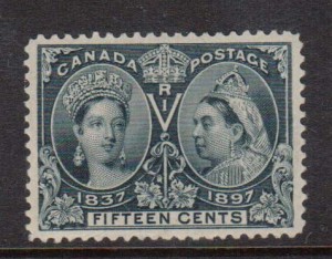 Canada #58 XF/NH **With Certificate**