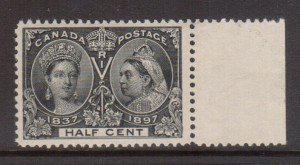 Canada #50 XF/NH Gem **With Certificate**