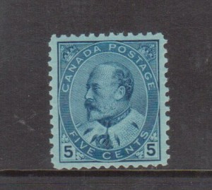 Canada #91 XF/NH Gem **With Certificate**