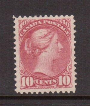 Canada #45a XF/NH Gem **With Certificate**