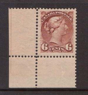 Canada #43 XF/NH Gem **With Certificate**