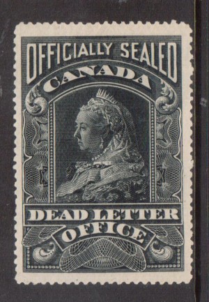 Canada #OX3 XF/NH **With Certificate**