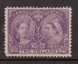Canada #62 XF/NH **With Certificate**