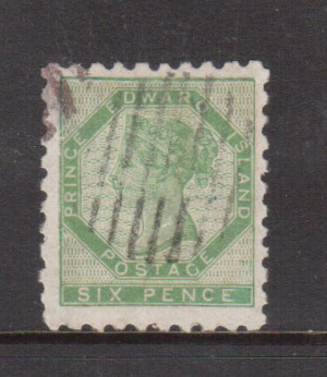 Prince Edward Island #3 VF Used **With Certificate**