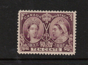 Canada #57 XF/NH **With Certificate**