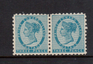 Prince Edward Island #2 VF Mint Pair **With Certificate**