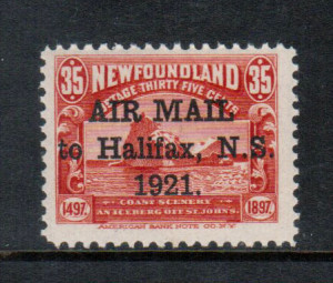 Newfoundland #C3h VF/NH **With Certificate**