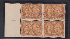 Canada #63 VF Used Block With Ideal Winnipeg CDS Postmark Cancel