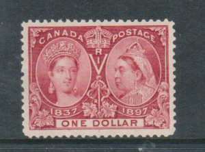 Canada #61 XF/NH Gem **With Certificate**