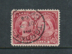 Canada #61 XF Used Gem With Toronto Dec 04 CDS Cancel **With Cert.**