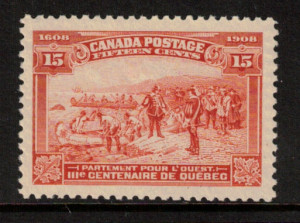 Canada #102 XF/NH Gem **With Certificate**